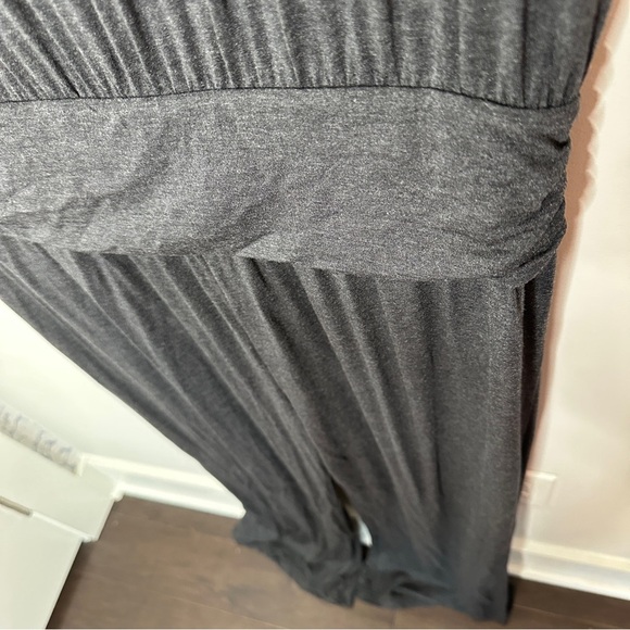 Soft Surroundings Gray Toujours Jumpsuit Modal Jersey Knit  SOFT XL NWOT Neutral - Picture 12 of 16